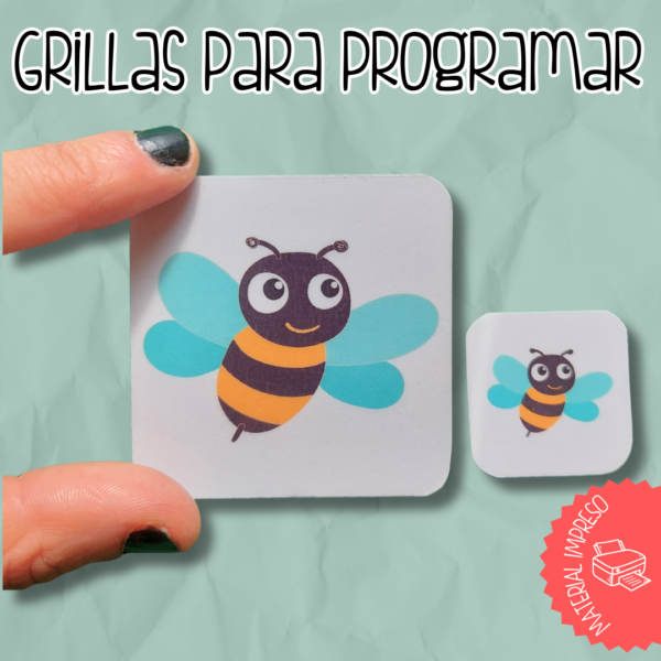 Grillas para Programación Desenchufada IMPRESAS x 10 unidades - Imagen 3